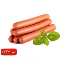 هات داگ گوشت شترمرغ