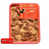 کنجه ویژه لاری شترمرغ ایلگار در ماست و ادویه خاص قرارداده شده طعمی لذیذ و آشپزی آسان تحویل رایگان شیراز